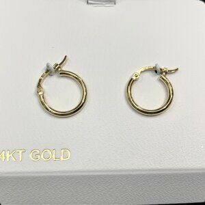 Small Gold Hoop Earrings